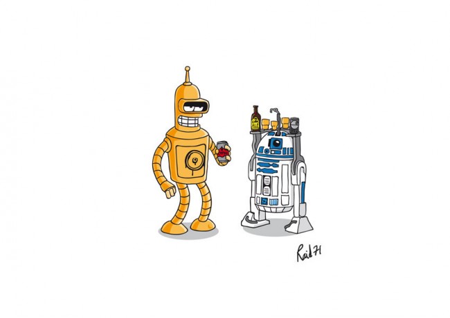 Unusual Geek Mashup Art By Chris Thornley