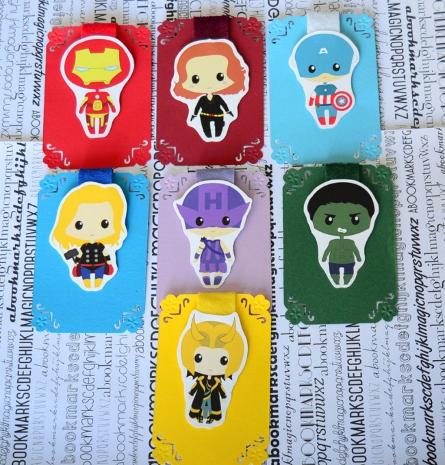 Adorable Geeky Bookmarks