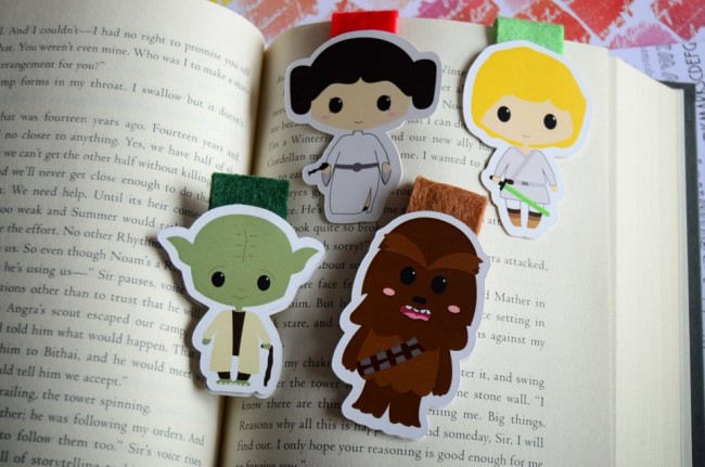 Adorable Geeky Bookmarks