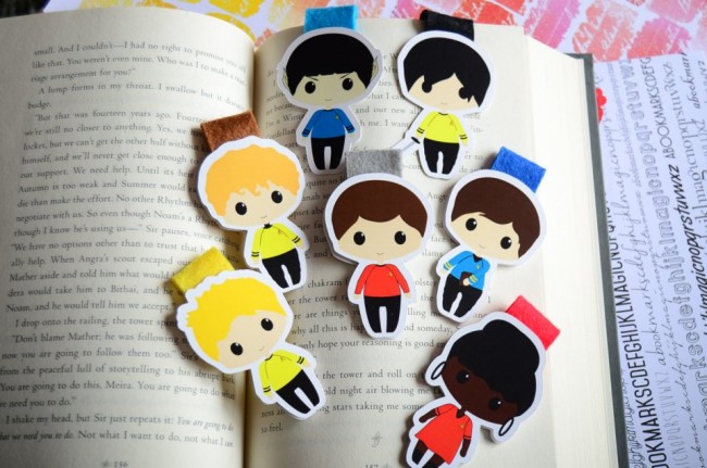 Adorable Geeky Bookmarks