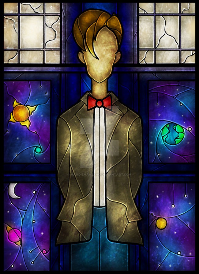 Amazing Geek Stained Glass-Style Art