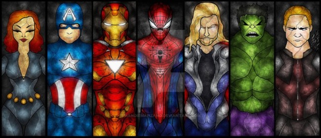 Amazing Geek Stained Glass-Style Art