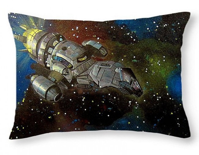 Cool Firefly Decorative Pillow