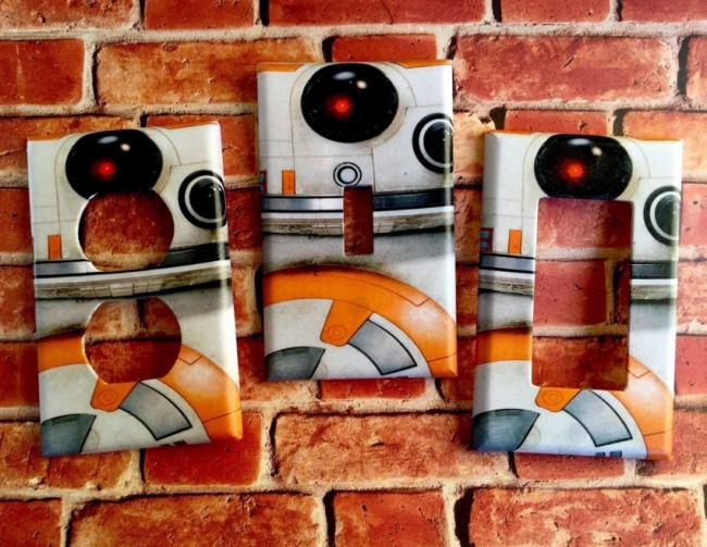 Fun Star Wars Light Switch Plates