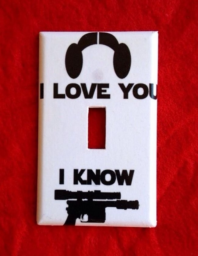 Fun Star Wars Light Switch Plates