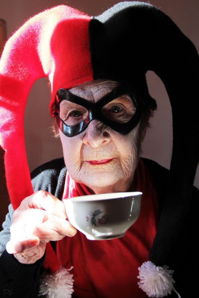 Granny Harley Quinn Cosplay - Property Of Grandpa  Joker