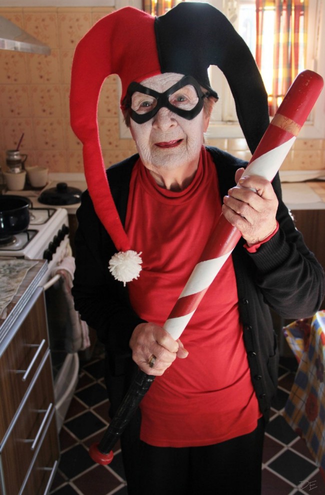 Granny Harley Quinn Cosplay - Property Of Grandpa  Joker