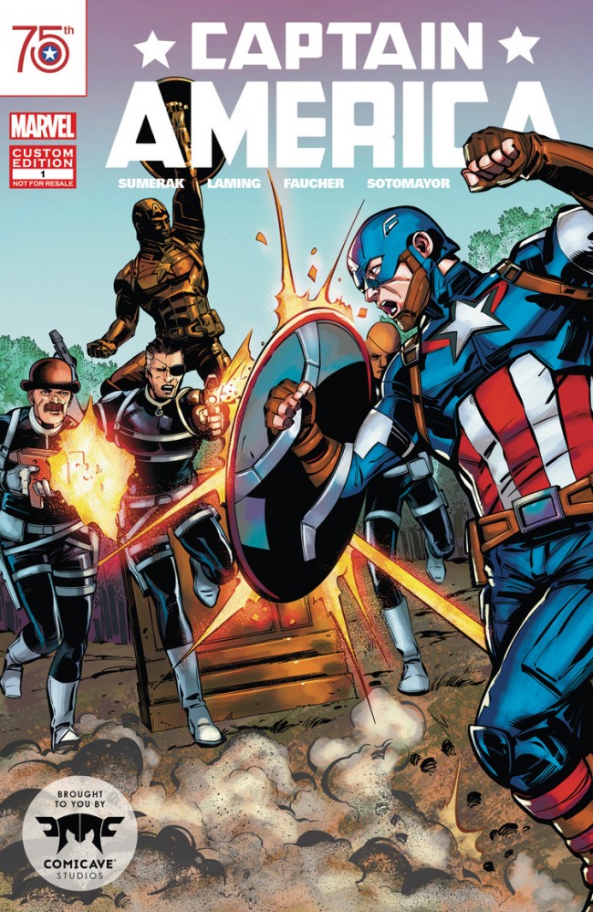 Marvel Unveils Huge Bronze Statue of Captain America