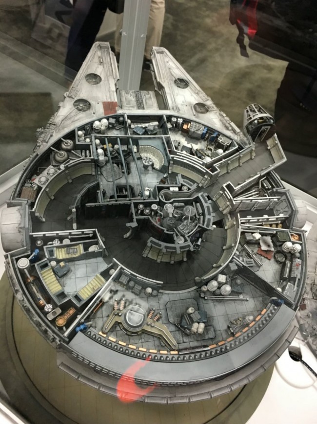 QMx Millennium Falcon Cutaway Replica