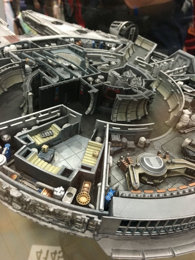 QMx Millennium Falcon Cutaway Replica