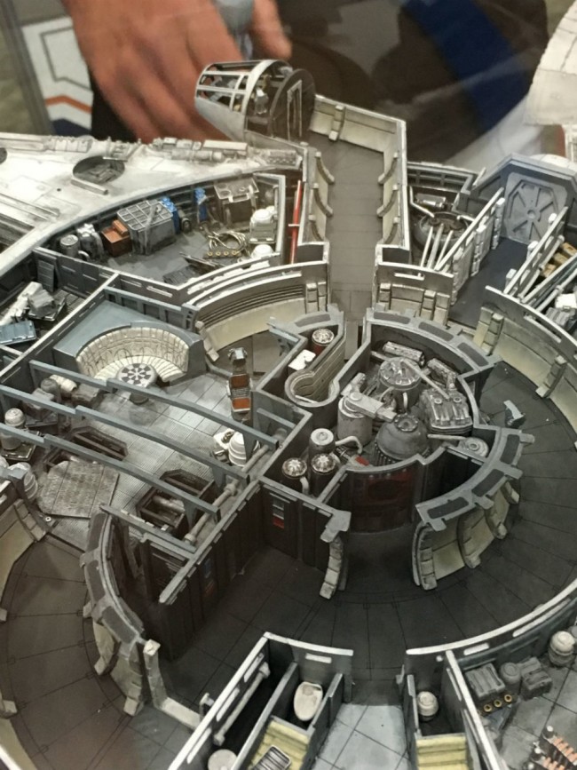 QMx Millennium Falcon Cutaway Replica