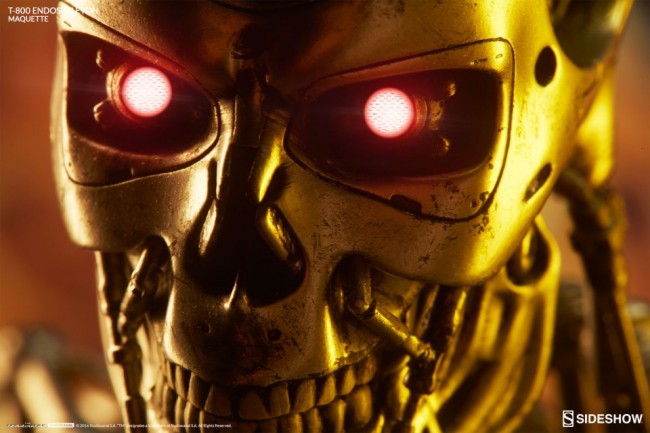 Terminator T-800 Endoskeleton Maquette by Sideshow Collectibles