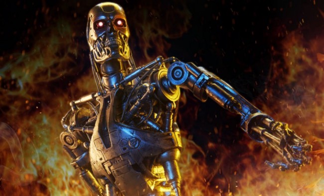 Terminator T-800 Endoskeleton Maquette by Sideshow Collectibles