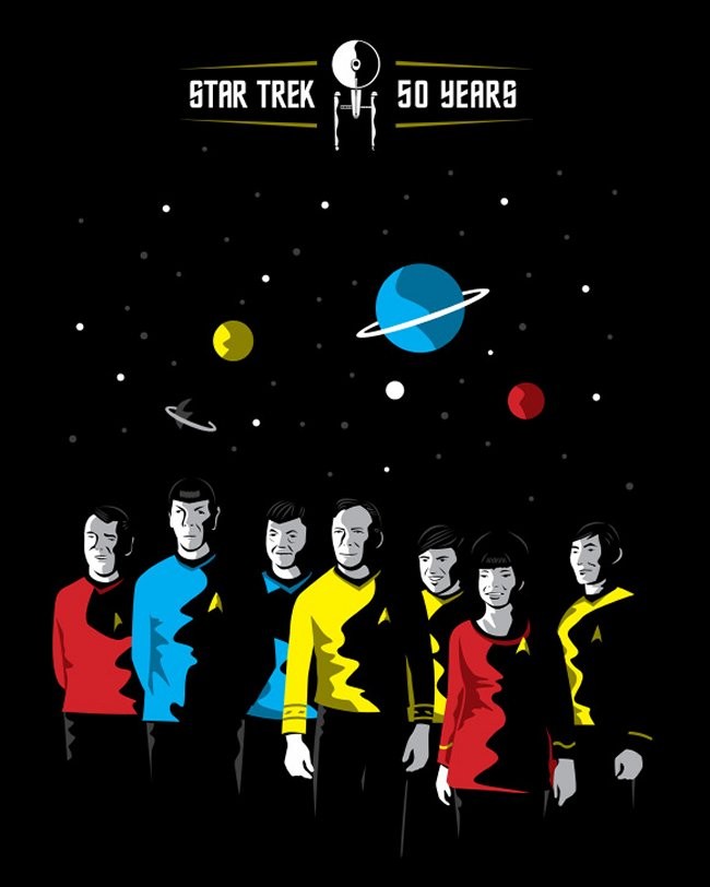 The Poster Posse Celebrates Star Trek's 50th Anniversary
