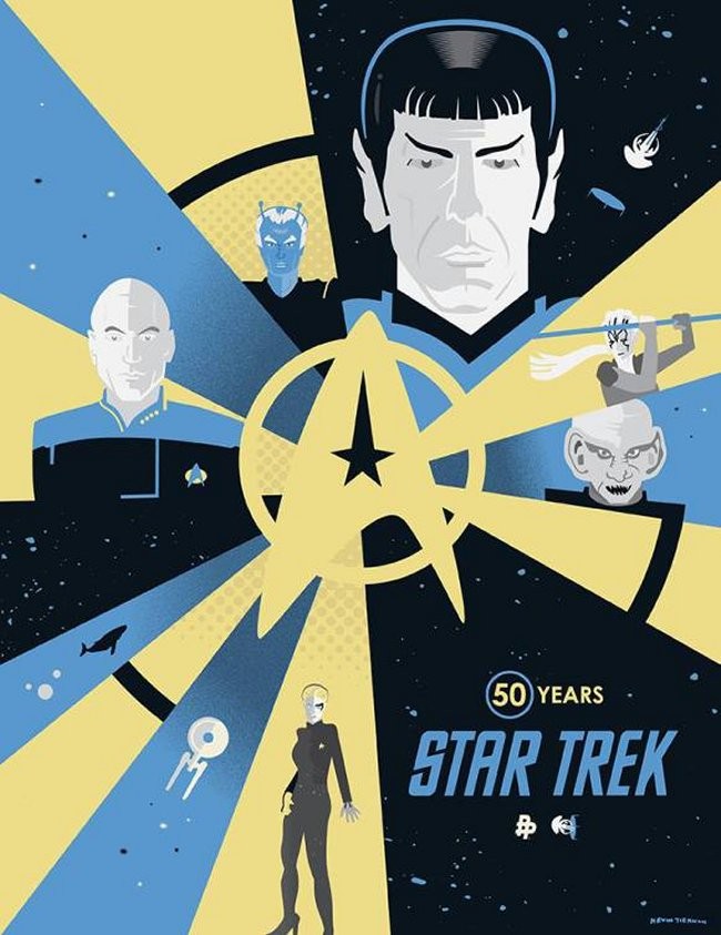 The Poster Posse Celebrates Star Trek's 50th Anniversary