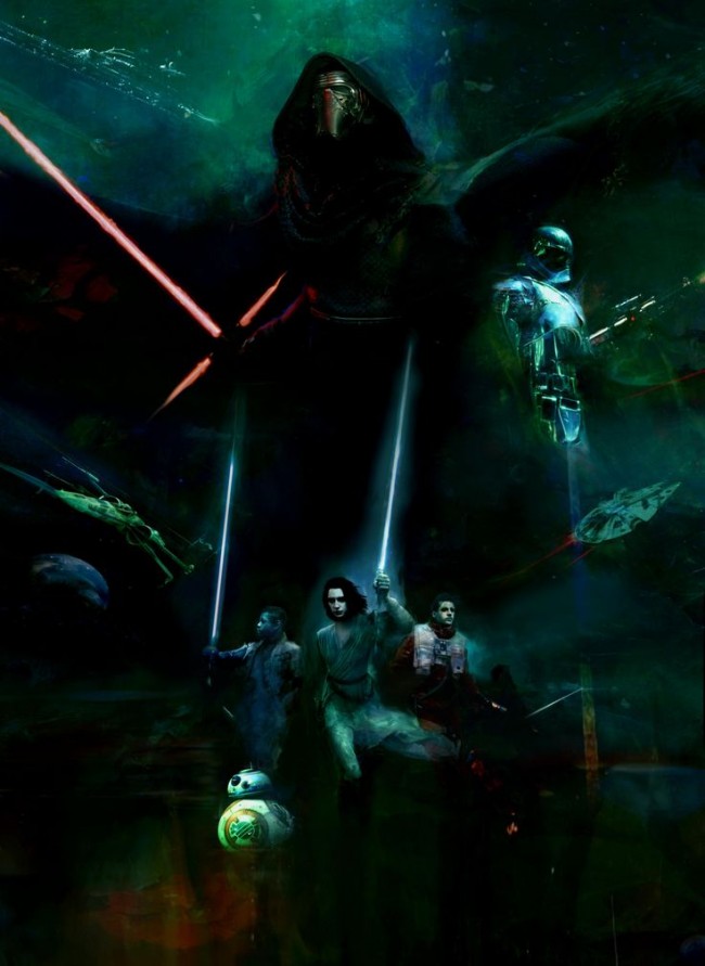 This Star Wars Fan Art Is Dark And Beautiful