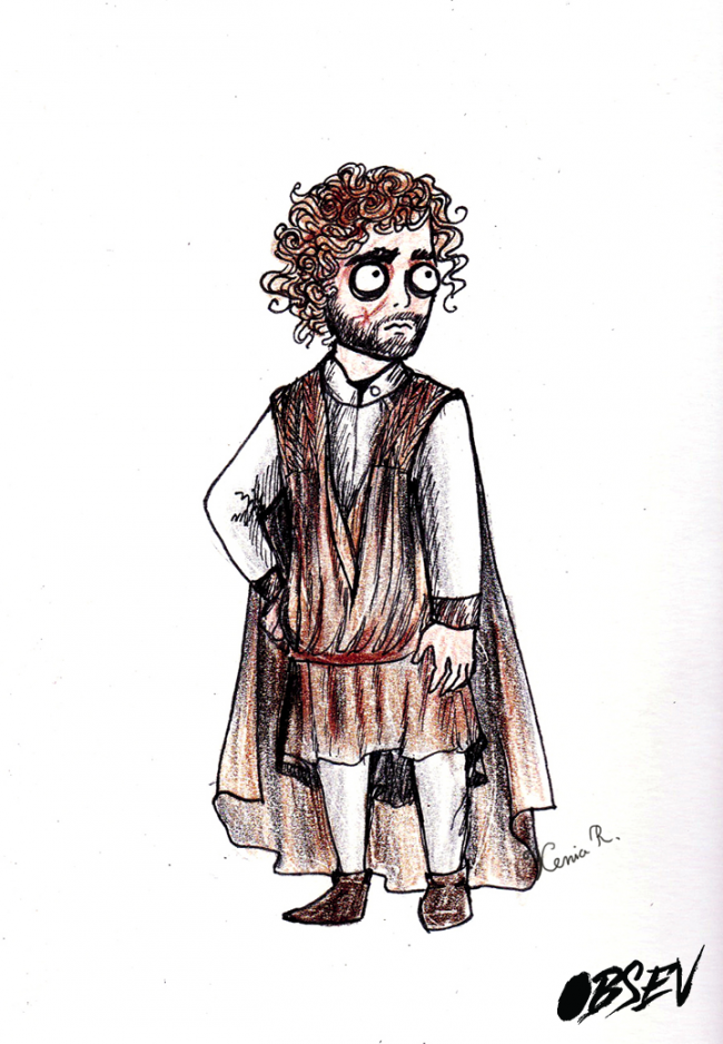 Tim Burton Style Game of Thrones Characters