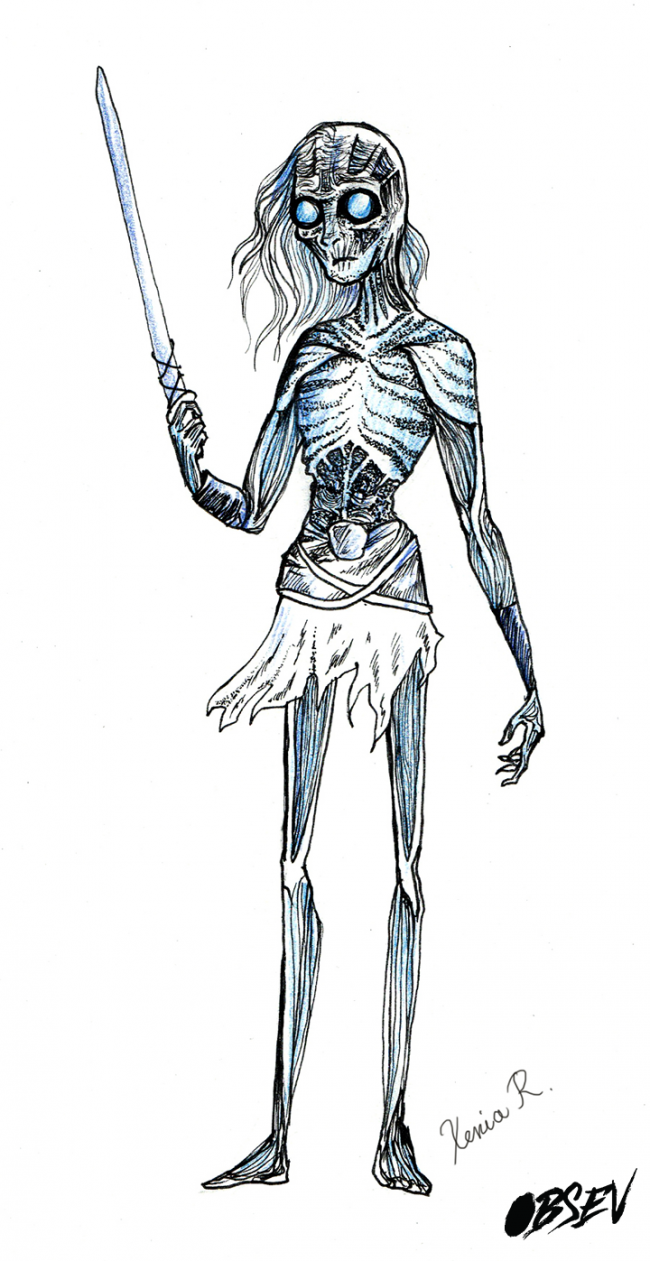 Tim Burton Style Game of Thrones Characters