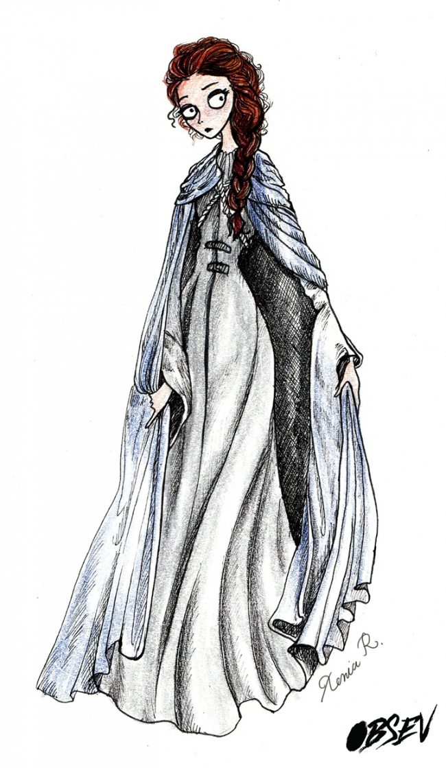 Tim Burton Style Game of Thrones Characters