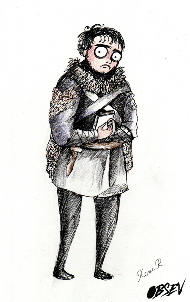 Tim Burton Style Game of Thrones Characters