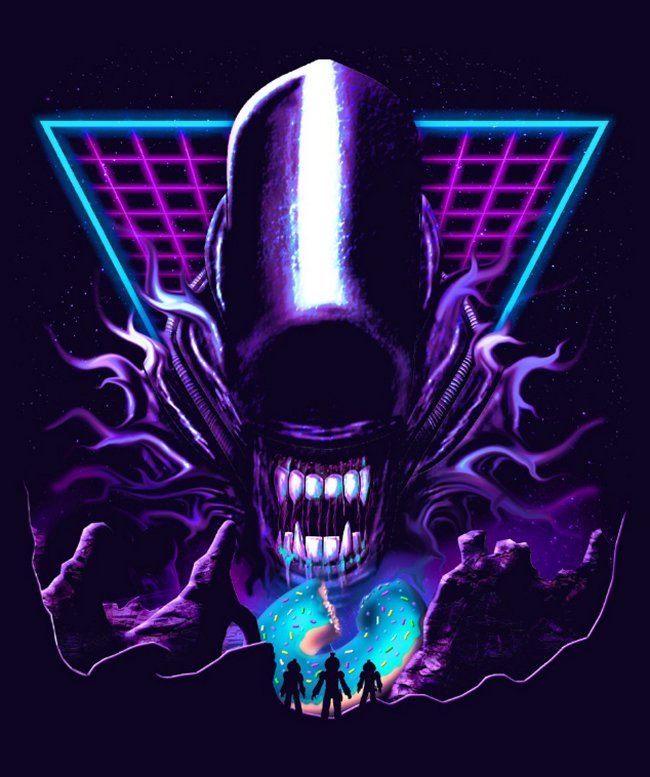 Aliens Donut Exist T-Shirt