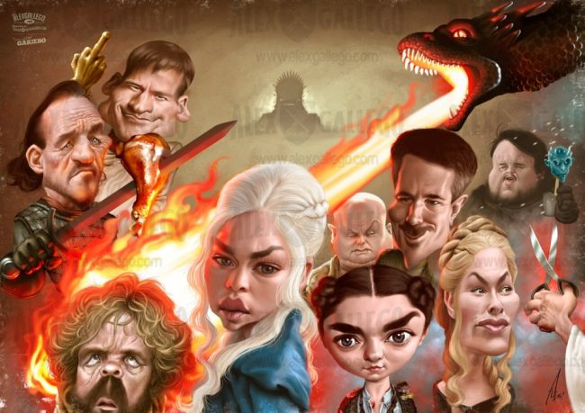 Amazing Geek Caricatures From Alex Gallego