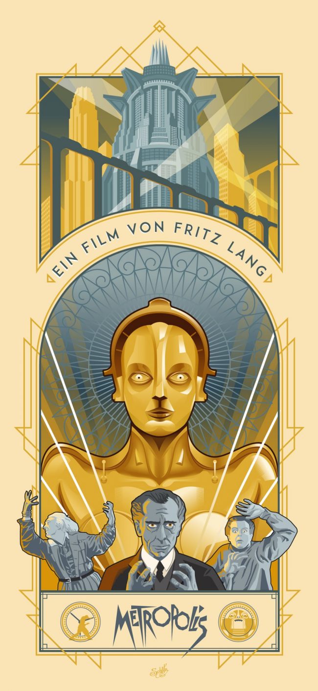 Cool Fan-Made Metropolis Poster