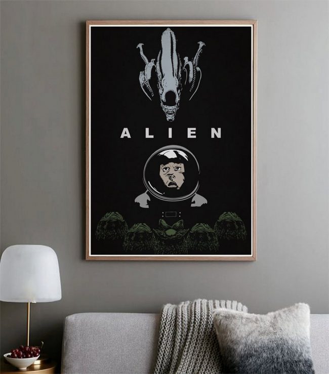 Cool Minimalist Sci-Fi Poster Art Prints
