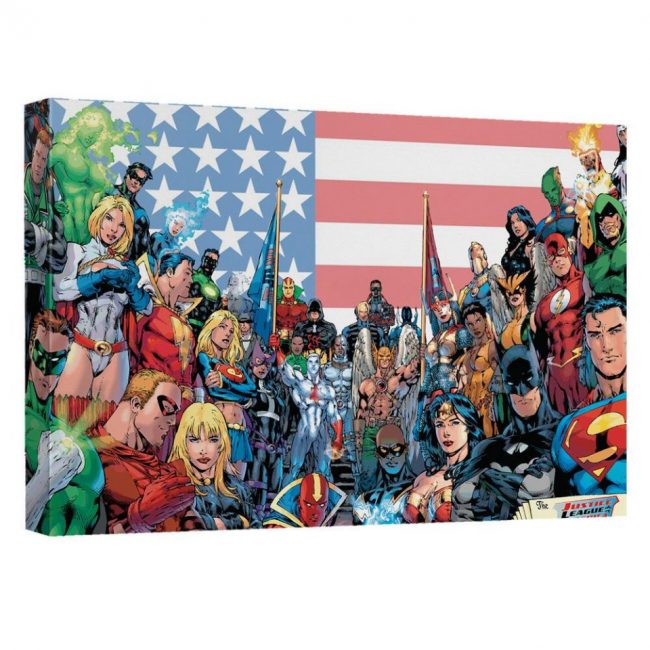 DC Comics Canvas Wall Art By Alex Ross