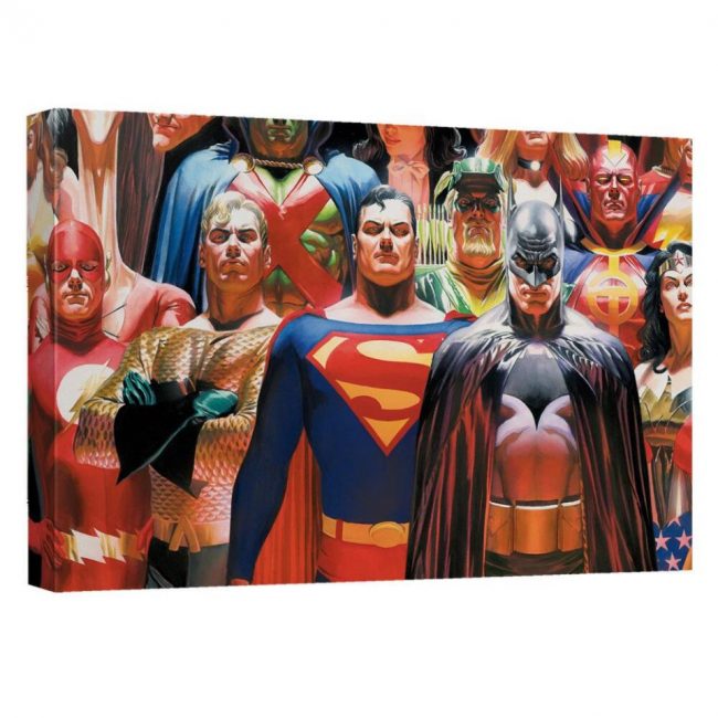 DC Comics Canvas Wall Art By Alex Ross