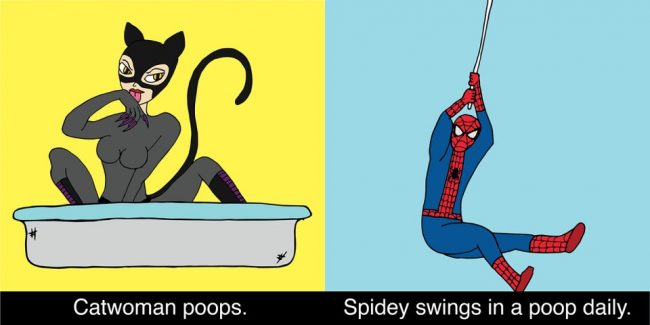 Everyone Poops - Even Superheroes