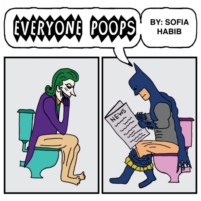 Everyone Poops - Even Superheroes
