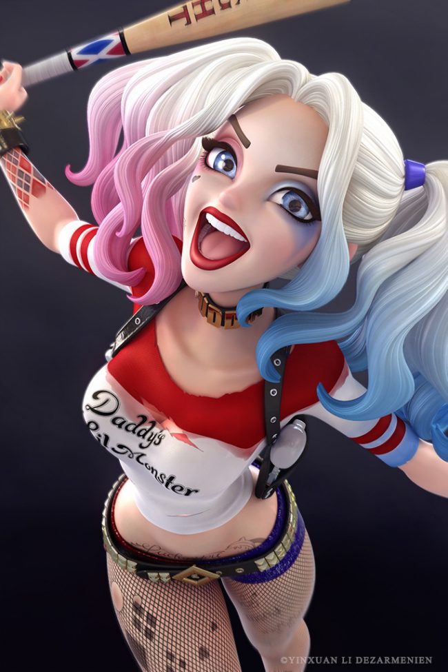 Fun Harley Quinn Fan Art