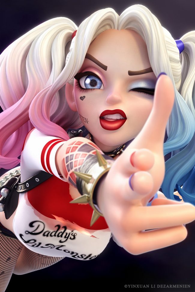 Fun Harley Quinn Fan Art