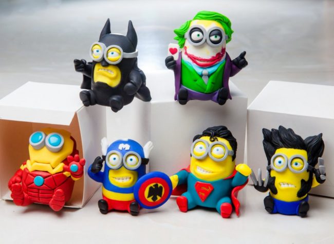 Handmade Superhero Minions