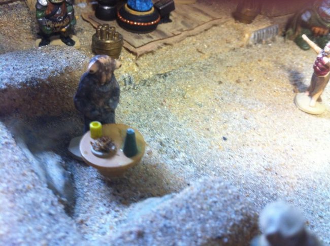 Incredible Jabba The Hutt Throne Room Diorama