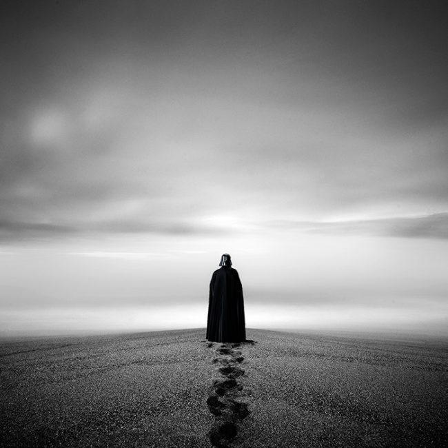 Pop Culture Characters In Nostalgic Photographs