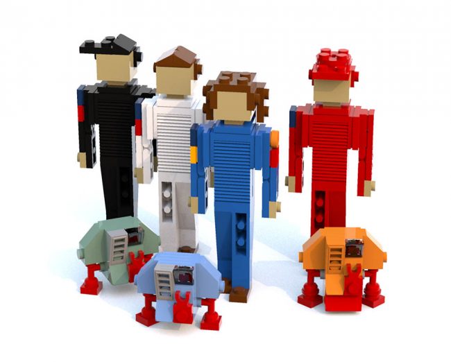 Silent Running Gets The LEGO Treatment