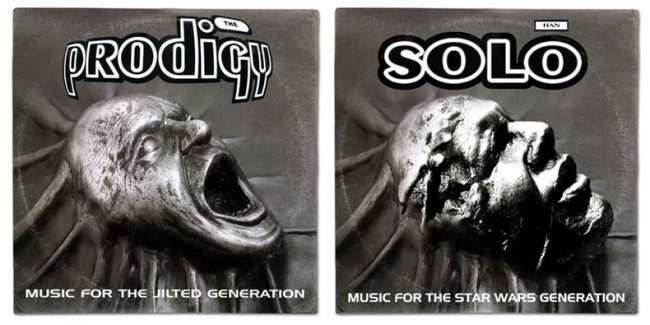 Star Wars Characters On Classic Album Covers