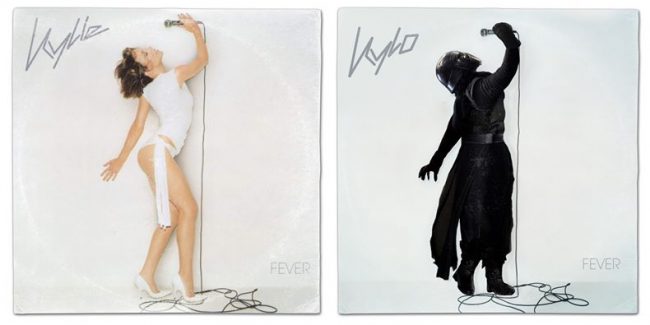 Star Wars Characters On Classic Album Covers
