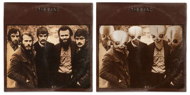 Star Wars Characters On Classic Album Covers