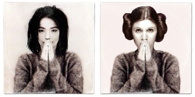 Star Wars Characters On Classic Album Covers