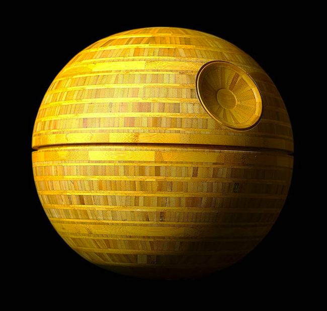That's No Moon - Giant Bamboo Death Star