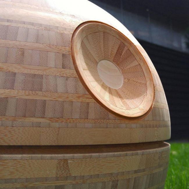 That's No Moon - Giant Bamboo Death Star