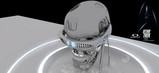 VISOR - Conceptual Collaboration Between Star Trek and Oakley... And Terminator