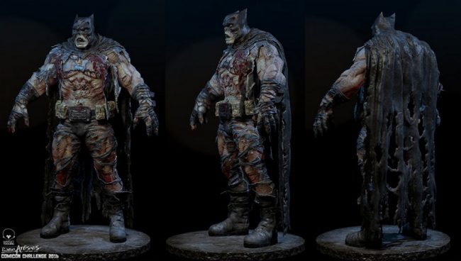 Zombie Batman Fan Art