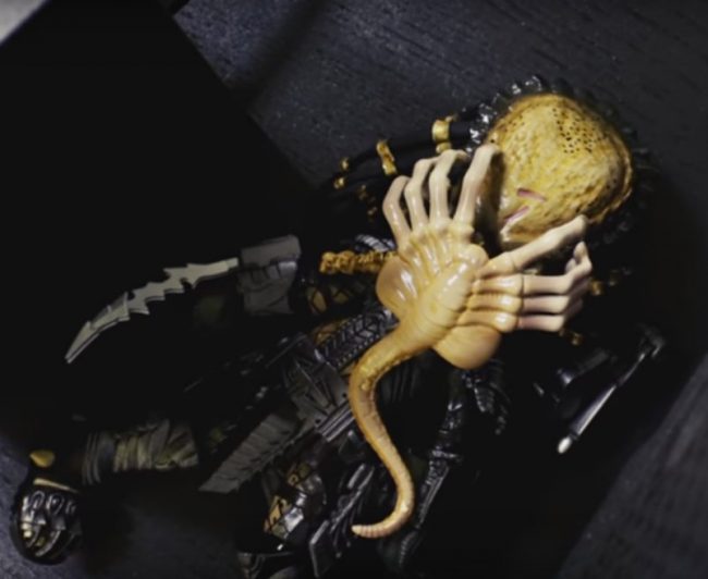 Alien vs. Predator Stop Motion Short Film