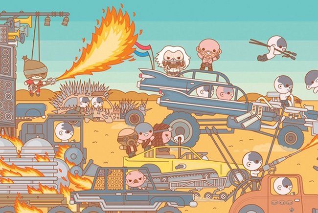 Awesome Kawaii Pop Art
