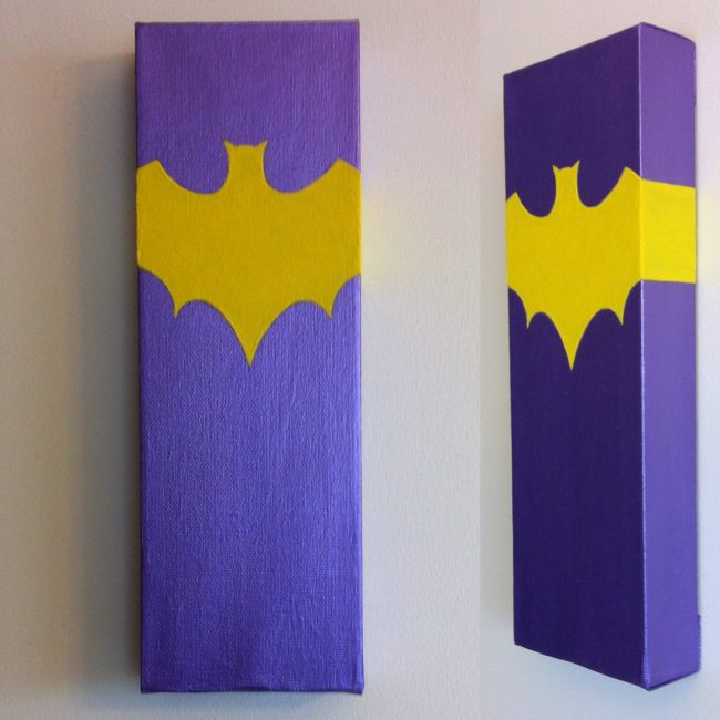 Batman 60's Canvas Triptych - Batman, Robin and Batgirl