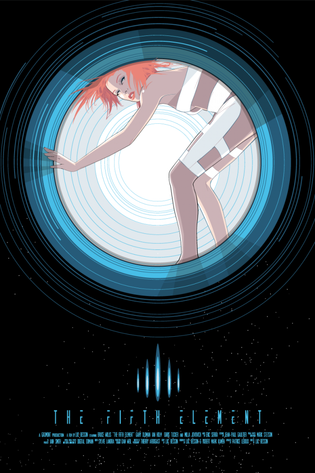 Beautiful SciFi Movie Posters By Craig Drake